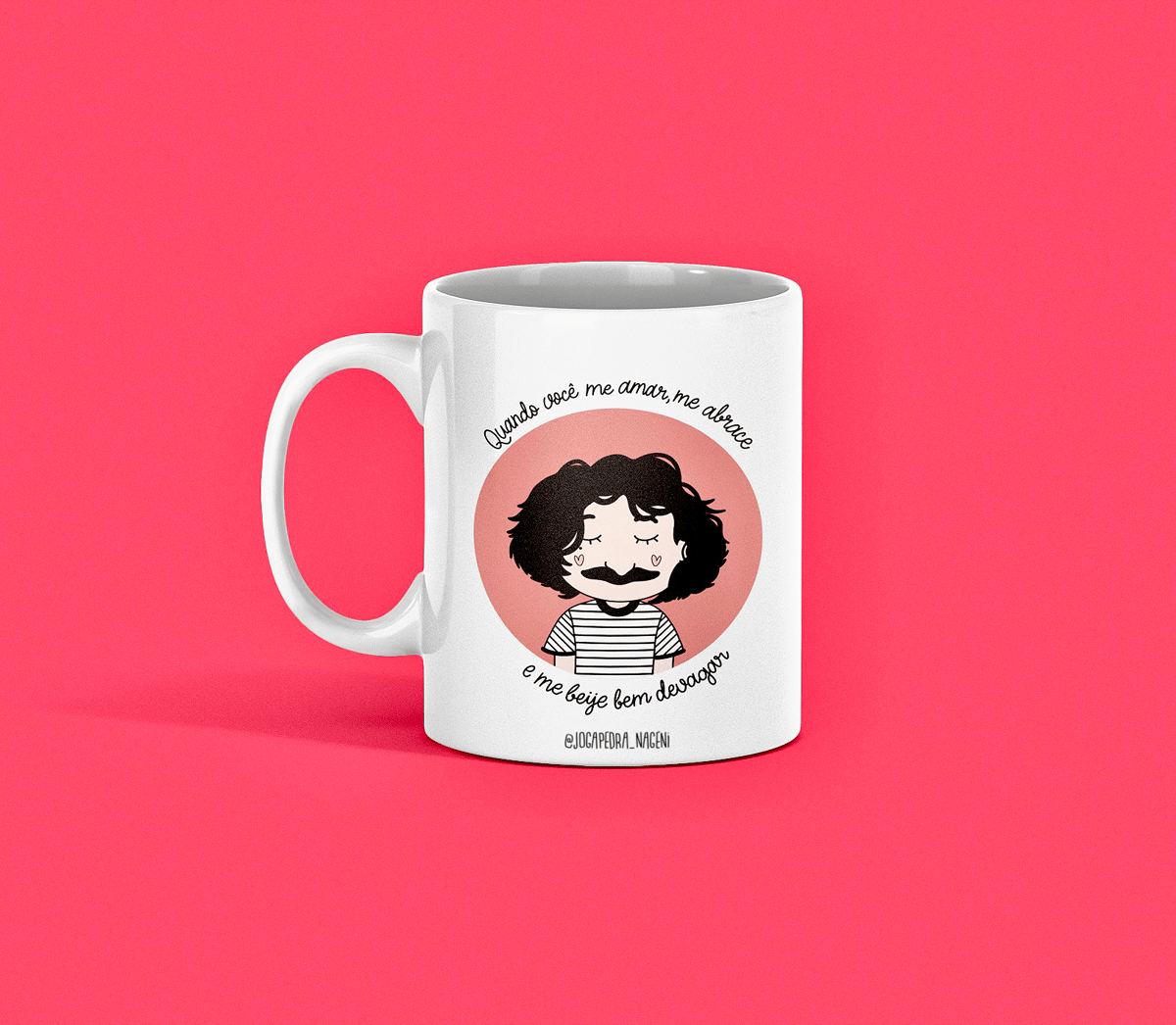 Nome do produto: Caneca belchior quando você me amar 