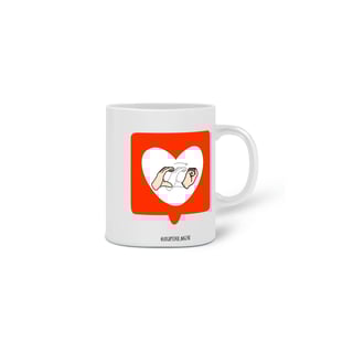 Nome do produto Caneca variação sinal amor libras