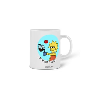 Nome do produto Caneca Lisa all we need is coffe