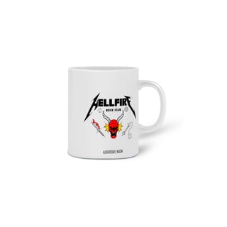 Nome do produto Stranger things - hellfire rock club
