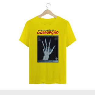 Nome do produtoCamisa Masculina - Raio-X da Corrupção - Um Patriota
