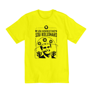 Nome do produtoCamisa Infantil Sou Nordestino, Sou Bolsonaro - Um Patriota