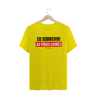 Nome do produtoCamisa Masculina - Eu Sobrevivi -  Um Patriota