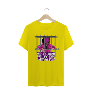 Nome do produtoCamisa Masculina - Meu Crime - GDO OFICIAL