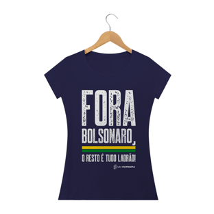 Nome do produtoCamisa Feminina  É tudo Ladrão Um Patriota