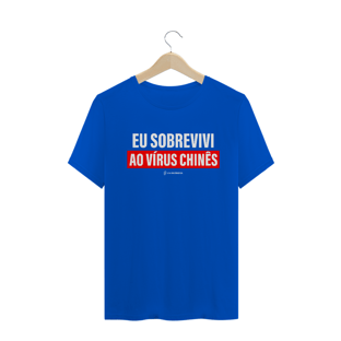 Nome do produtoCamisa Masculina - Eu Sobrevivi - Um Patriota