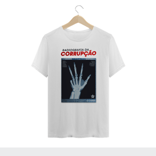 Nome do produtoCamisa Masculina - Raio-X da Corrupção - Um Patriota