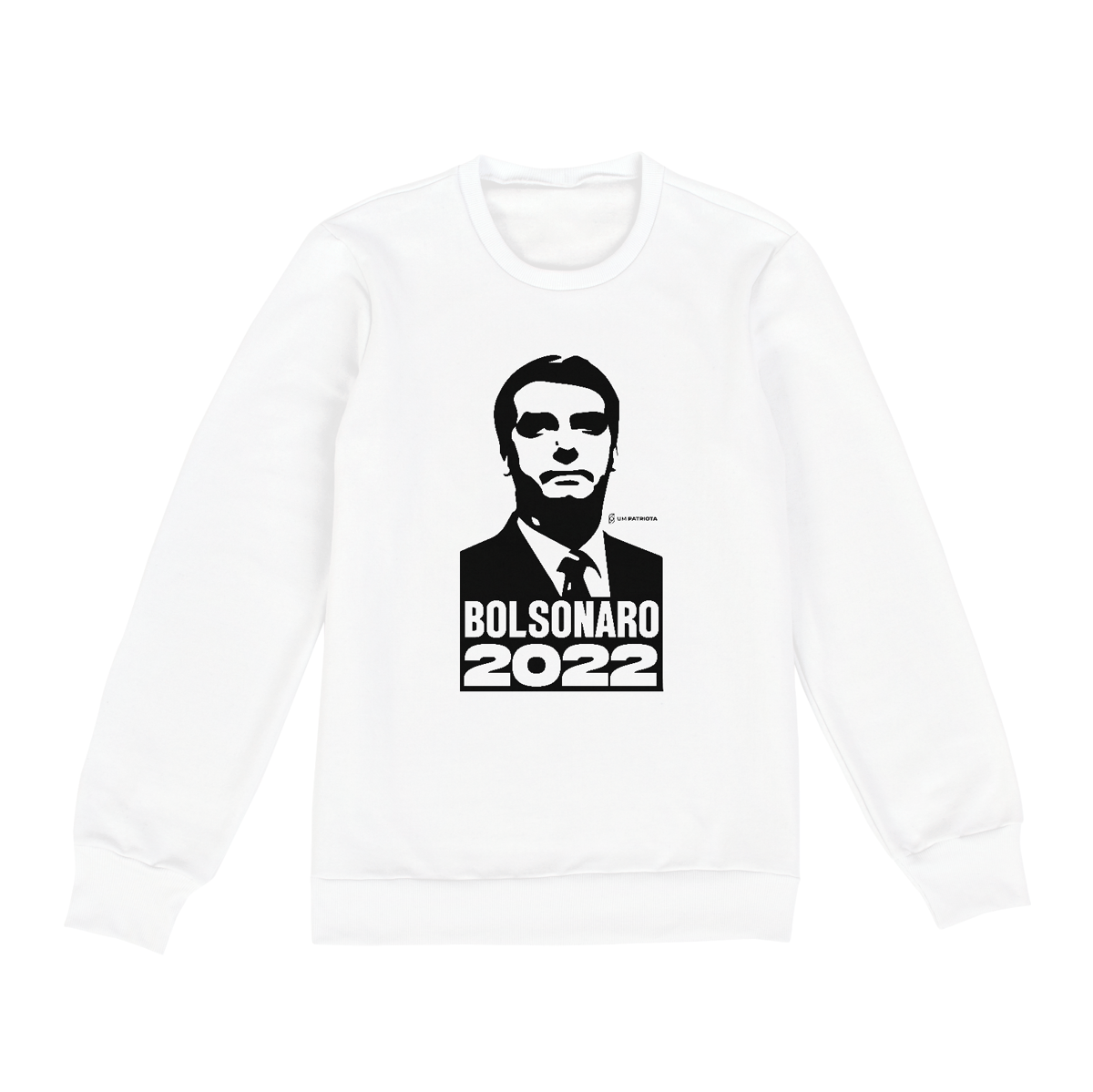 Nome do produto: Moletom Bolsonaro 2022 - Um Patriota
