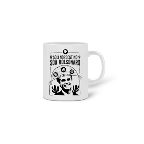 Caneca Sou Nordestino, Sou Bolsonaro - Um Patriota