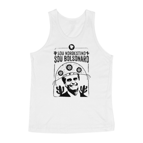 Camisa Regata Sou Nordestino, Sou Bolsonaro - Um Patriota