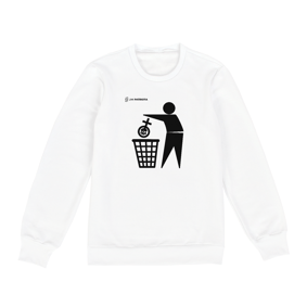 Moletom Anti feminista - Unissex BRANCO