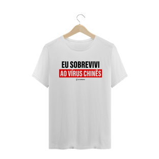 Nome do produtoCamisa Masculina - Eu Sobrevivi -  Um Patriota