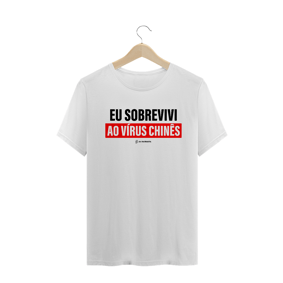Camisa Masculina - Eu Sobrevivi -  Um Patriota