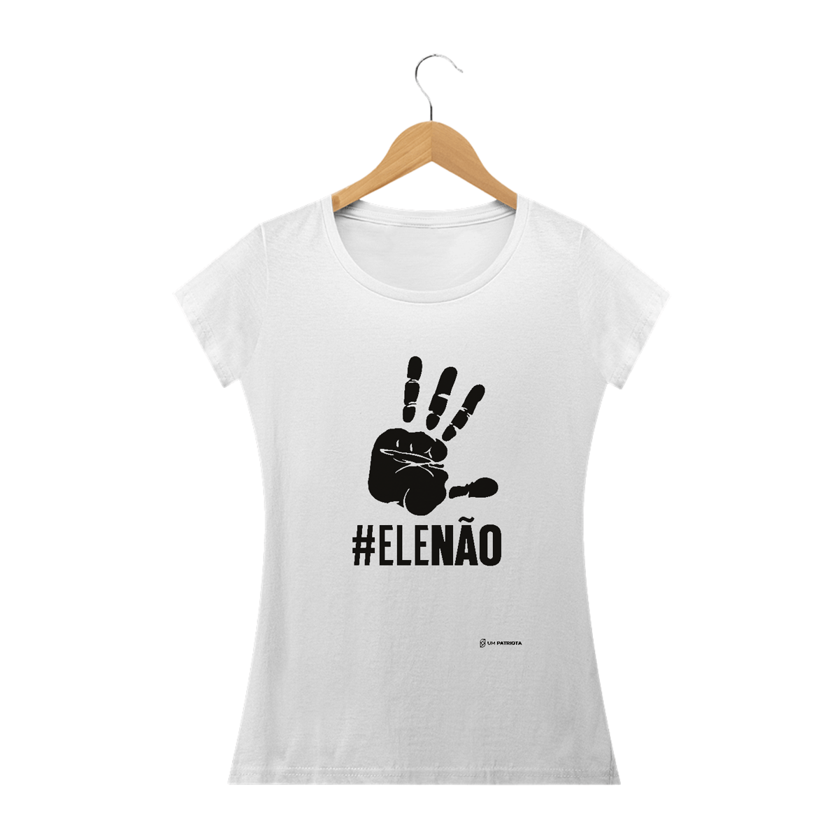 Nome do produto: Camisa Feminina - Lula Ele Não - Um Patriota