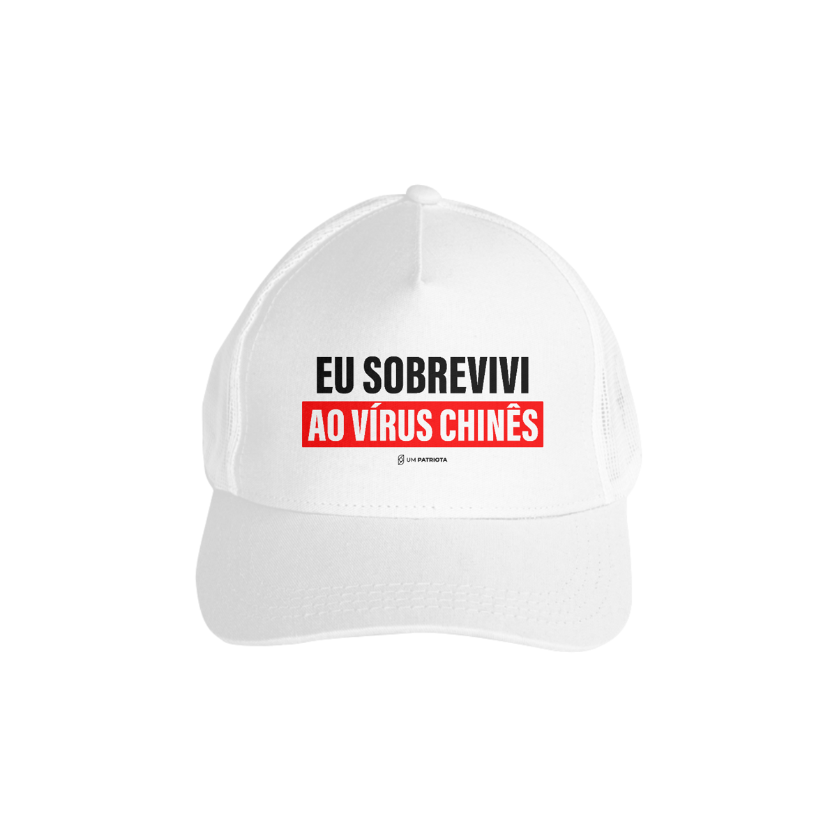 Nome do produto: Boné - Eu Sobrevivi - Um PAtriota