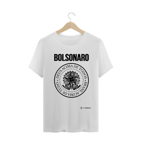 Camisa Masculina Brasil Acima de Tudo - Bolsonaro - - Um Patriota