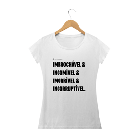 Camisa Feminina - Mito Imbrochável Um Patriota
