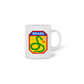 Caneca - A Cobra Vai Fumar - Um Patriota