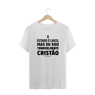 Nome do produtoCamisa Masculina - Terrivelmente Cristão - Um Patriota