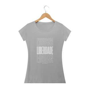 Nome do produtoCamisa Feminina- Liberdade - Um Patriota