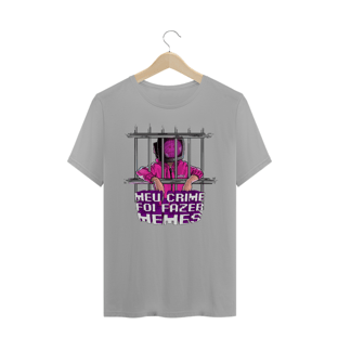 Nome do produtoCamisa Masculina - Meu Crime - GDO OFICIAL