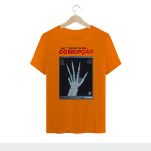 Nome do produtoCamisa Masculina - Raio-X da Corrupção - Um Patriota