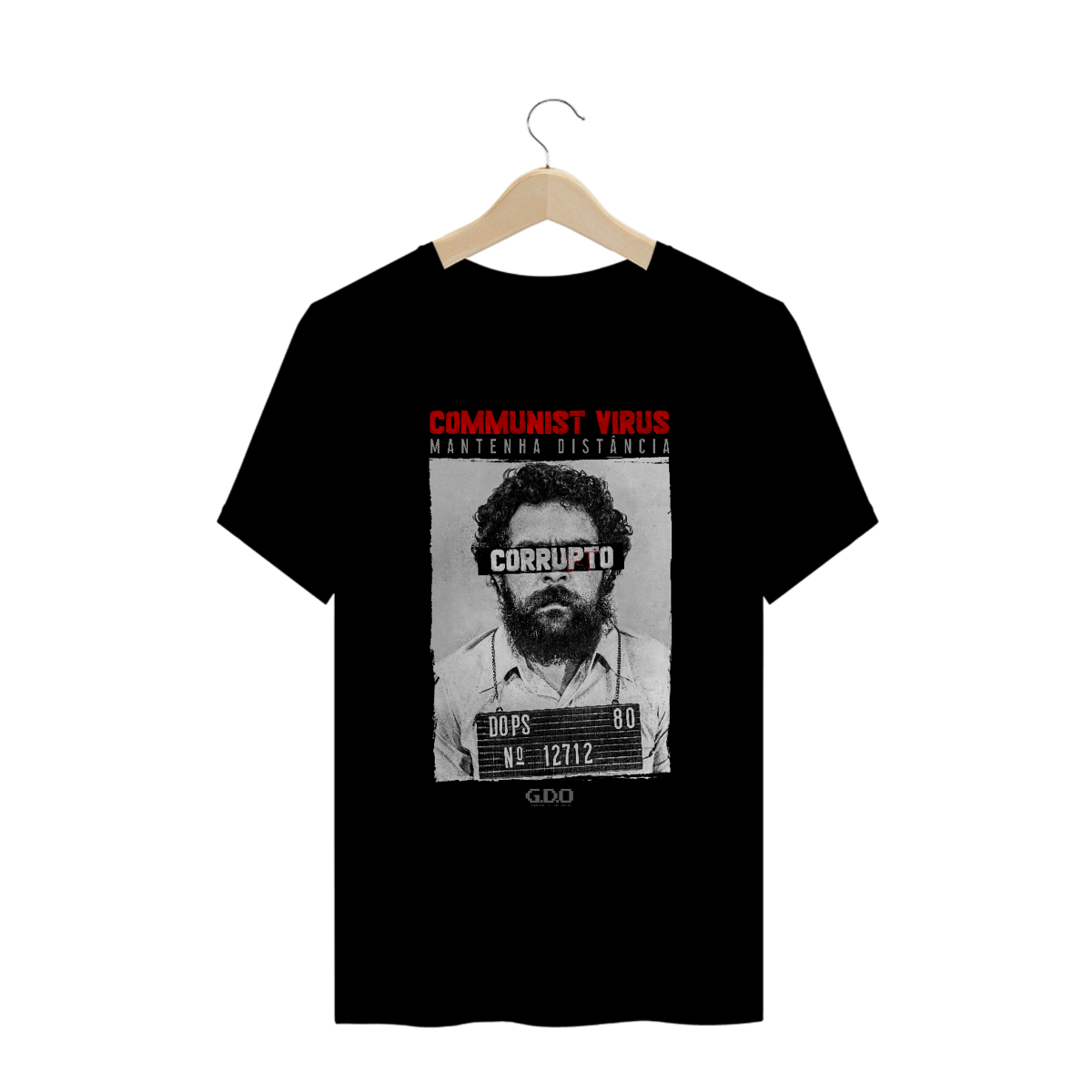 Nome do produto: CAMISA COMMUNIST VIRUS - GDO 