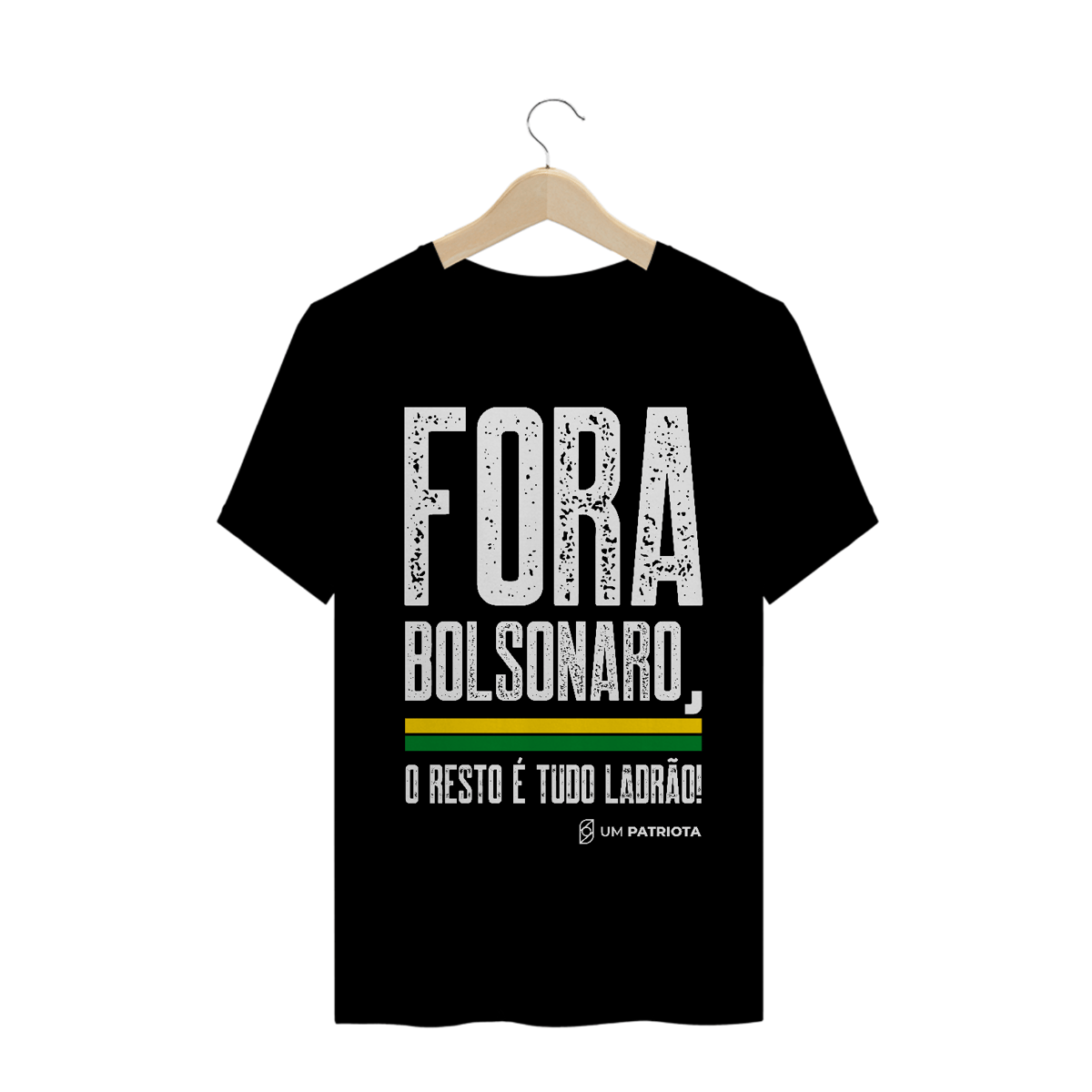 Nome do produto: Camisa Masculina - É tudo Ladrão -- Um Patriota