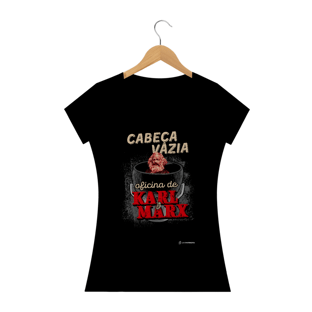 Nome do produtoCamisa Feminina - Oficina do Karl Marx - Um Patriota