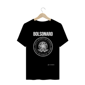 Camisa Masculina Brasil Acima de Tudo - Bolsonaro -- Um Patriota