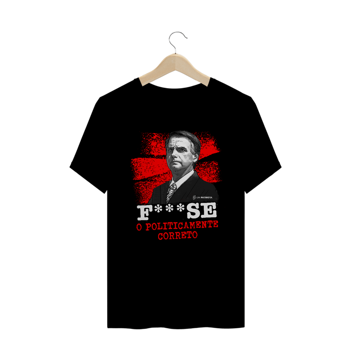 Nome do produto: Camisa Masculina - Politicamente Incorreto - Um Patriota