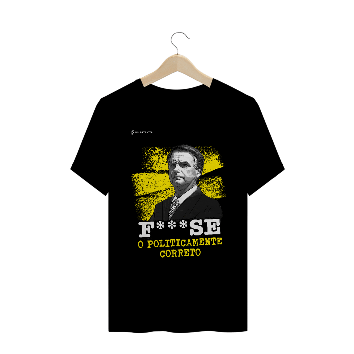 Nome do produto: Camisa Masculina - Politicamente Incorreto - Um Patriota