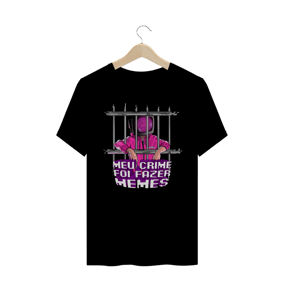 Camisa Masculina - Meu Crime - GDO OFICIAL