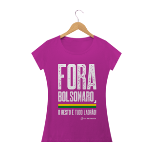 Nome do produtoCamisa Feminina  É tudo Ladrão Um Patriota