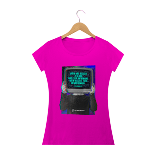 Nome do produtoCamisa Feminina - Globo Lixo - Um Patriota