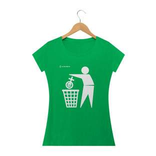 Nome do produtoCamisa Feminina  Lixo Anti Feminista   Um Patriota