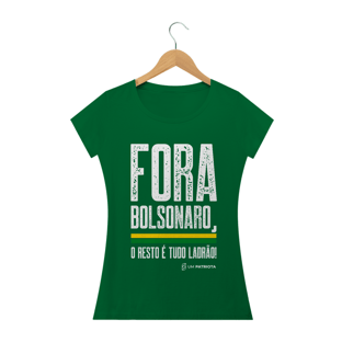 Nome do produtoCamisa Feminina  É tudo Ladrão Um Patriota