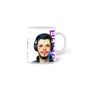 Nome do produto Caneca Porcelanato BoraPraPlay - BRANCA