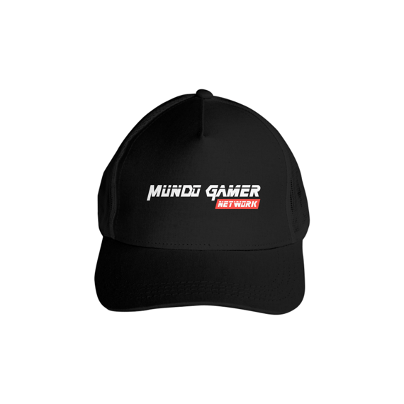 BONÉ MGN AMERICANO COM TELA - PRETO