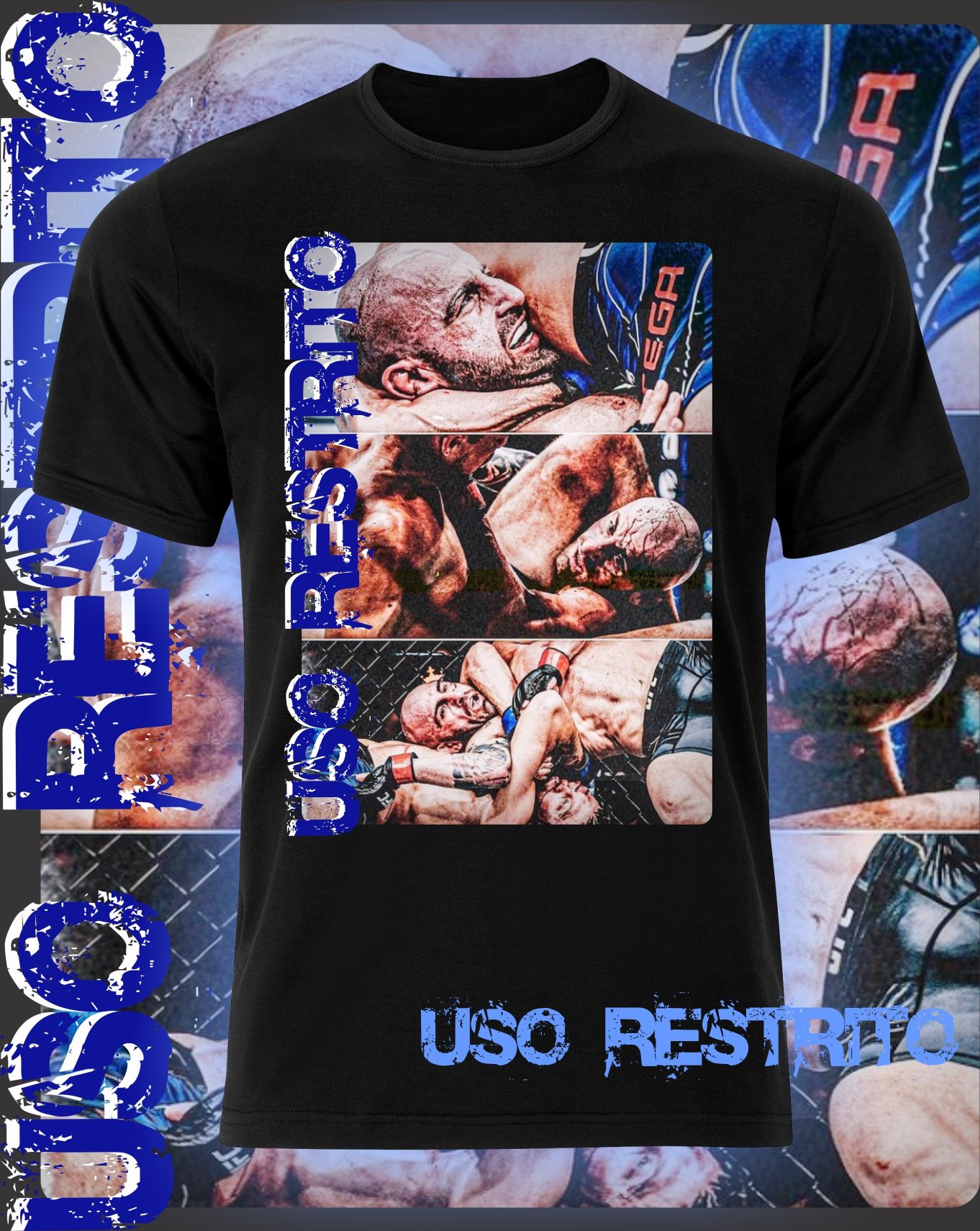 CAMISA USO RESTRITO MMA