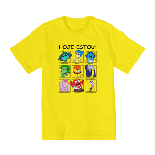 Nome do produto CAMISA INFANTIL - HOJE ESTOU | DIVERTIDA MENTE