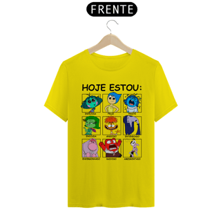 Nome do produto CAMISA INFANTIL - HOJE ESTOU | DIVERTIDA MENTE