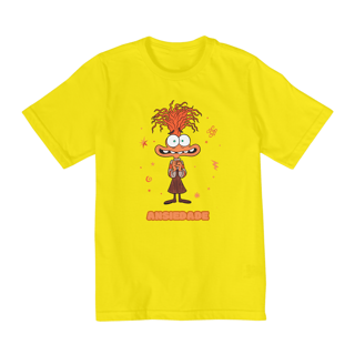 Nome do produto CAMISA INFANTIL - ANSIEDADE | DIVERTIDA MENTE