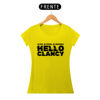 Nome do produto CAMISA BABYLOOK - HELLO CLANCY | TWENTY ONE PILOTS