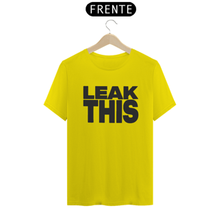 Nome do produto CAMISA - LEAK THIS | TATE MCRAE