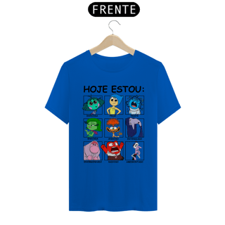 Nome do produto CAMISA INFANTIL - HOJE ESTOU | DIVERTIDA MENTE