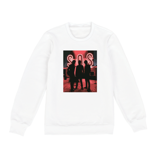 Nome do produto MOLETOM - S.O.S | JONAS BROTHERS