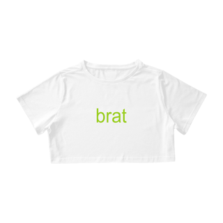 Nome do produto CROPPED - BRAT | CHARLI XCX