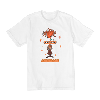 Nome do produto CAMISA INFANTIL - ANSIEDADE | DIVERTIDA MENTE