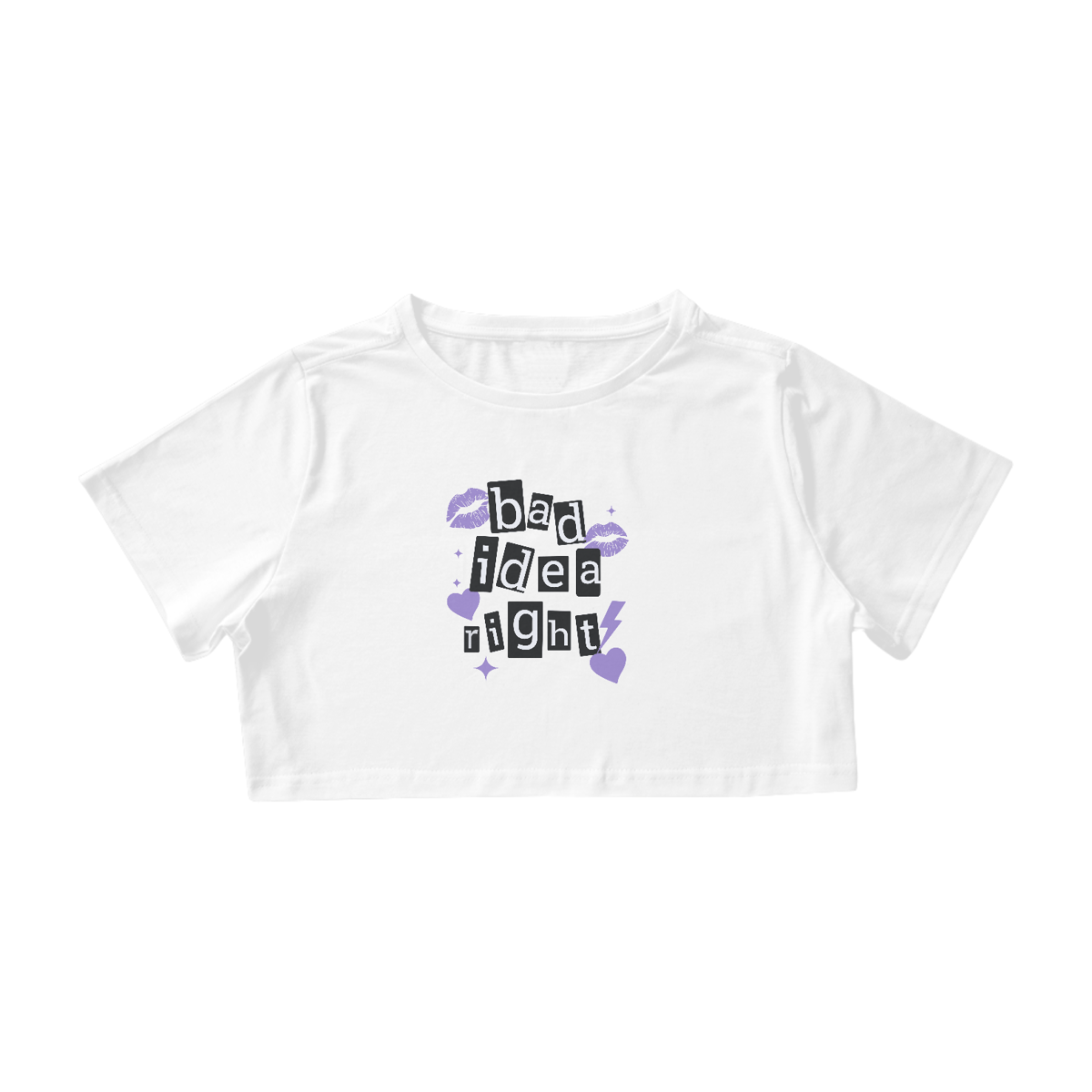 Nome do produto: CROPPED - BAD IDEA RIGH | OLIVIA RODRIGO